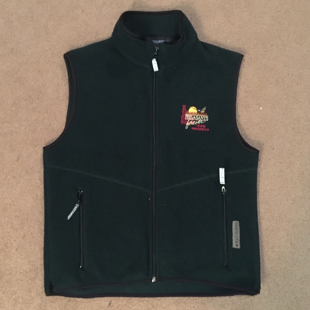 Pheasants Forever/ Black Diamond Fleece Vest